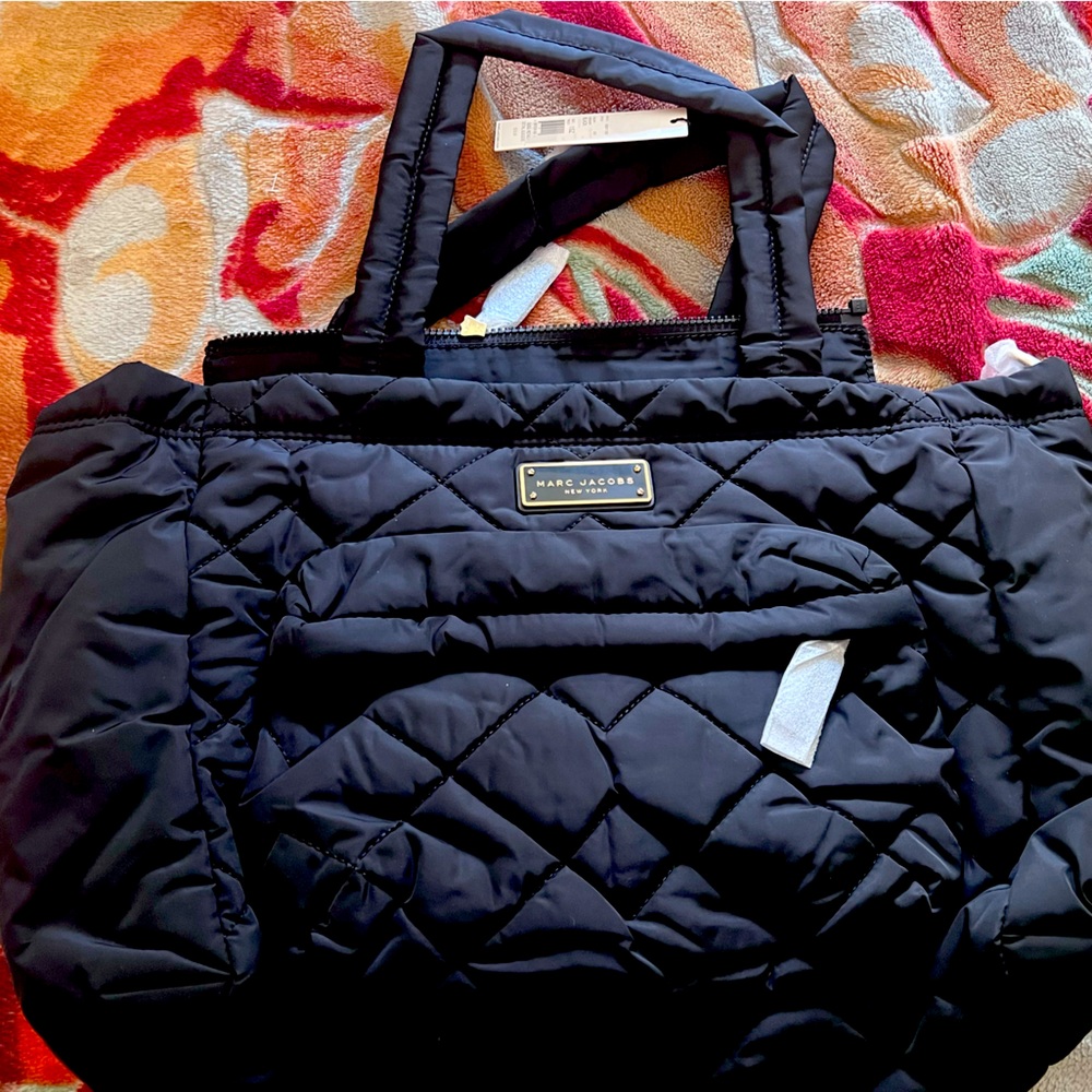 Brand new Marc Jacob’s diaper change  baby bag with blanket